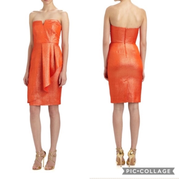 ERIN by Erin Fetherston Dresses & Skirts - ERIN FETHERSTON Strapless Jacquard Grenadine Dress